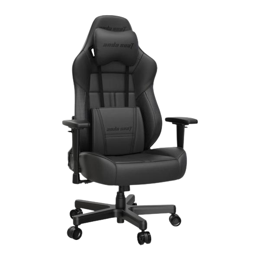 Anda Seat Dark Demon Faux Leather Gaming Chair - Black