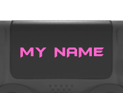 Font Choice - Pink