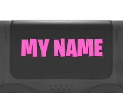 Font Choice - Pink