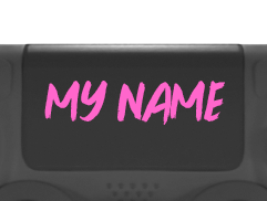 Font Choice - Pink
