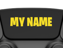 Font Choice - Yellow