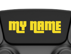 Font Choice - Yellow