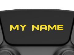 Font Choice - Yellow