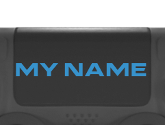 Font Choice - Blue