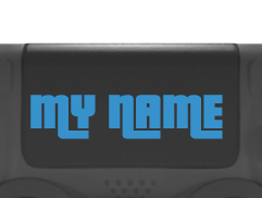 Font Choice - Blue