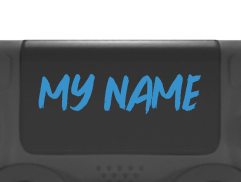 Font Choice - Blue