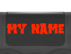 Font Choice - Red