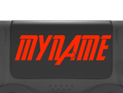 Font Choice - Red