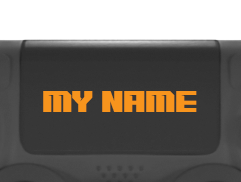 Font Choice - Orange