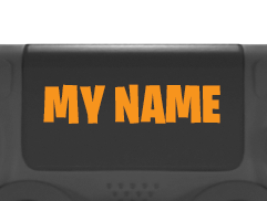 Font Choice - Orange