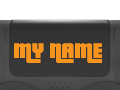 Font Choice - Orange