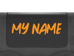 Font Choice - Orange