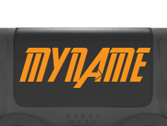 Font Choice - Orange