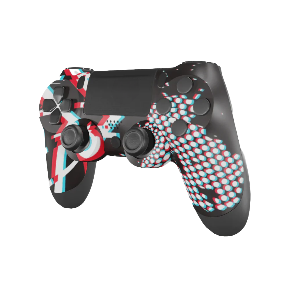 PS4 Custom Controller - Glitch Edition