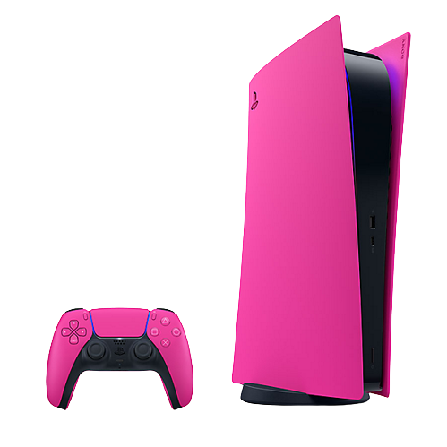 PS5 Digital Edition Console Cover - Nova Pink