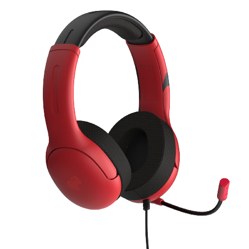 PDP Rematch Wired Controller and Airlite Wired Headset Bundle - Spirit Red