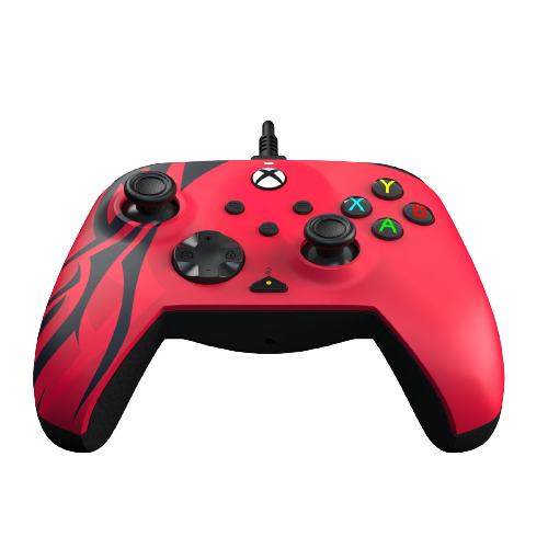 PDP Rematch Wired Controller and Airlite Wired Headset Bundle - Spirit Red
