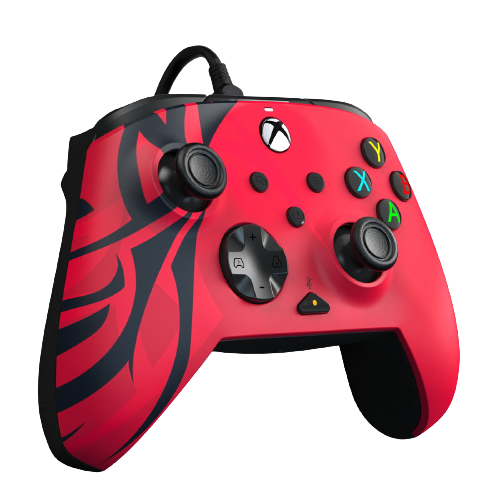 PDP Rematch Wired Controller and Airlite Wired Headset Bundle - Spirit Red