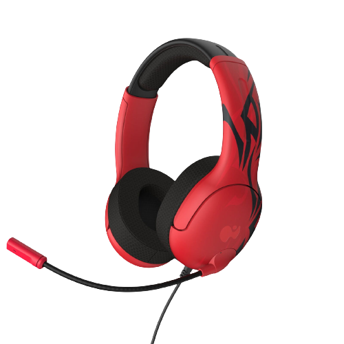 PDP Rematch Wired Controller and Airlite Wired Headset Bundle - Spirit Red