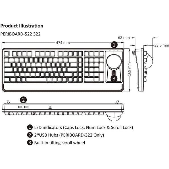 Perixx-PERIBOARD-322-Large-Trackball-Mechanical-Keyboard-RGB-Backlit-5