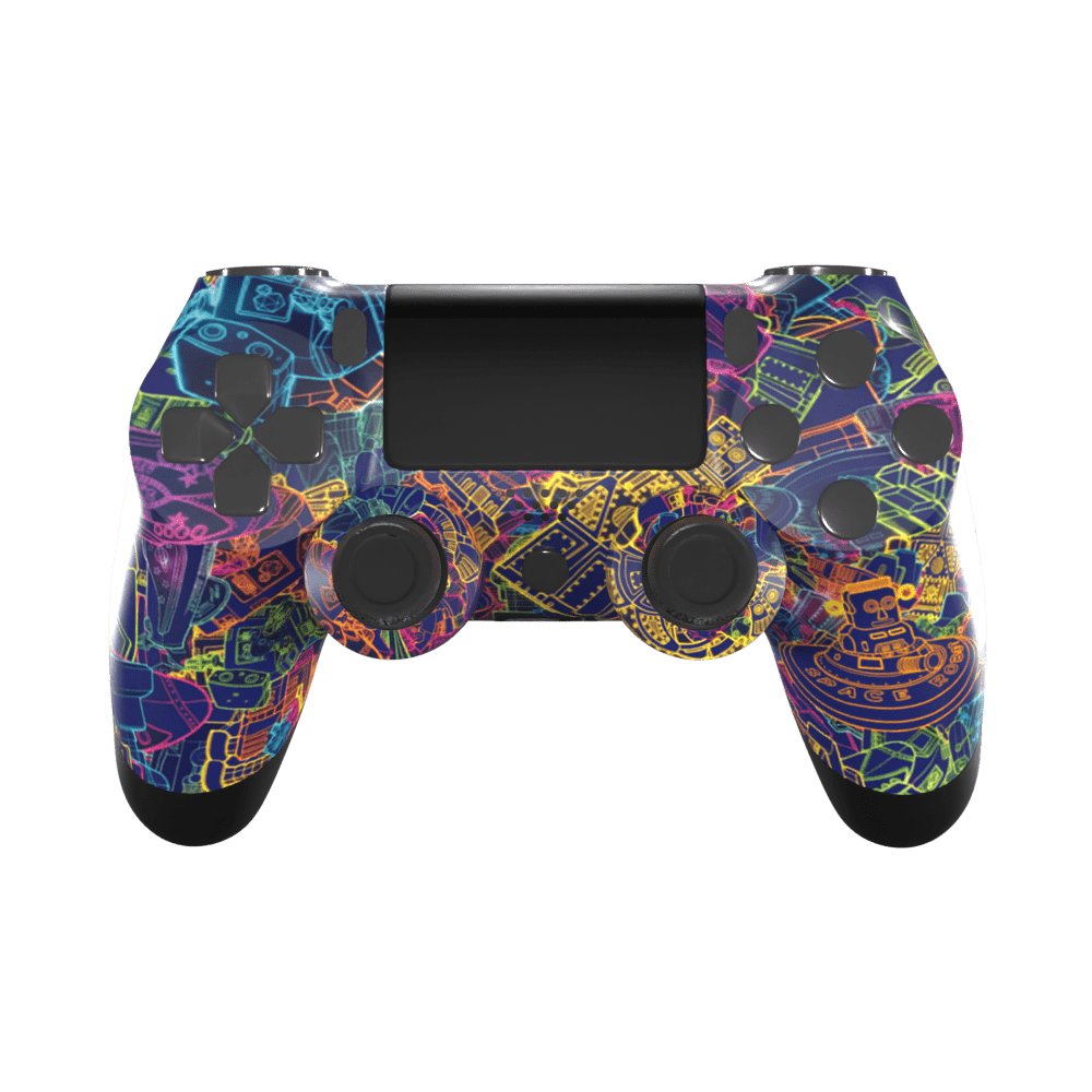 PlayStation-4-Controller-Neon-Edition-Custom-Controller