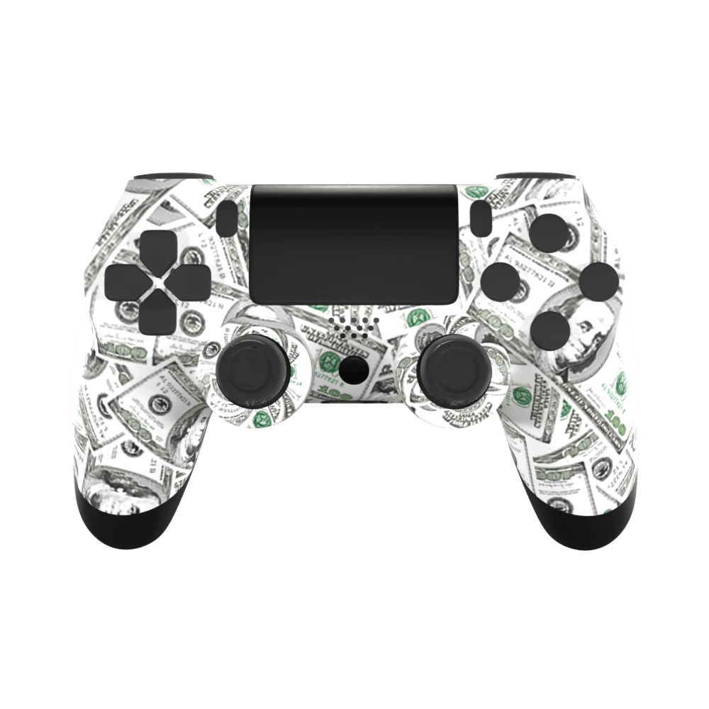 Playstation-4-Controller-Money-Edition-Custom-Controller