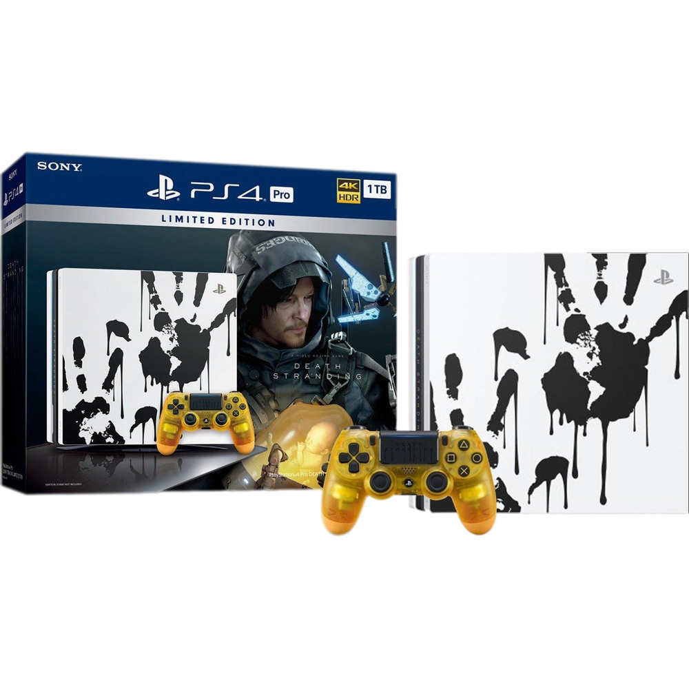 PlayStation 4 Pro Death Stranding Console Custom Controllers