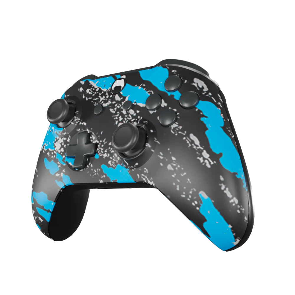 Xbox-One-S-Controller-Blue-Splatter-Edition-Custom-Controller-2