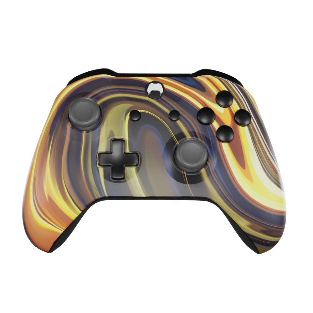 Xbox-One-S-Controller-Gold-Rush-Edition-Custom-Controller