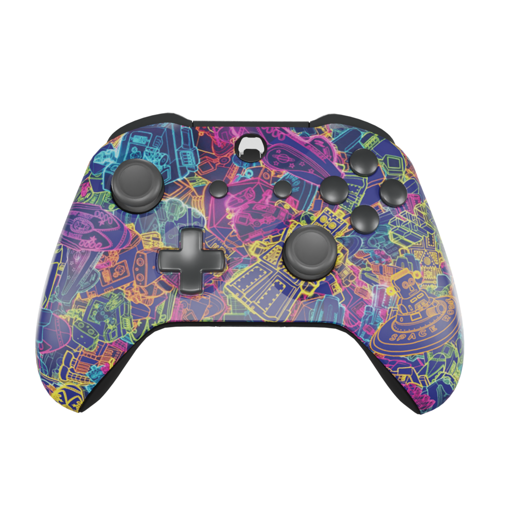 Xbox-One-S-Controller-Neon-Edition-Custom-Controller