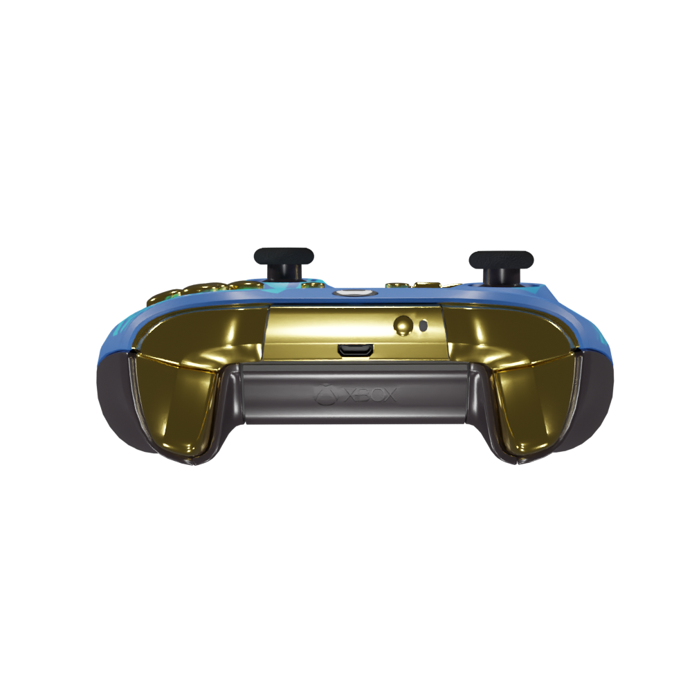 Xbox-One-S-Controller-Sidemen-Crest-Blue-Gold-Edition-Custom-Controller-3