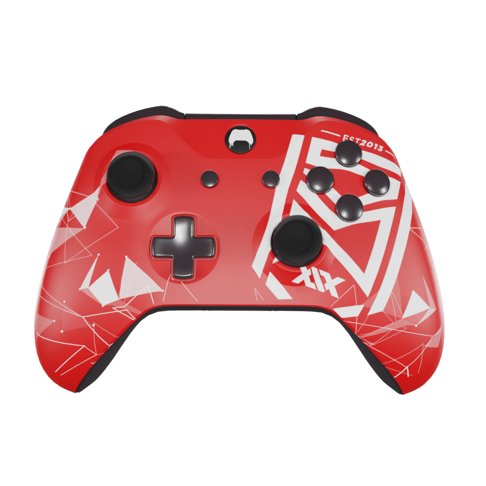 Xbox-One-S-Controller-Sidemen-Crest-Red-Edition-Custom-Controller