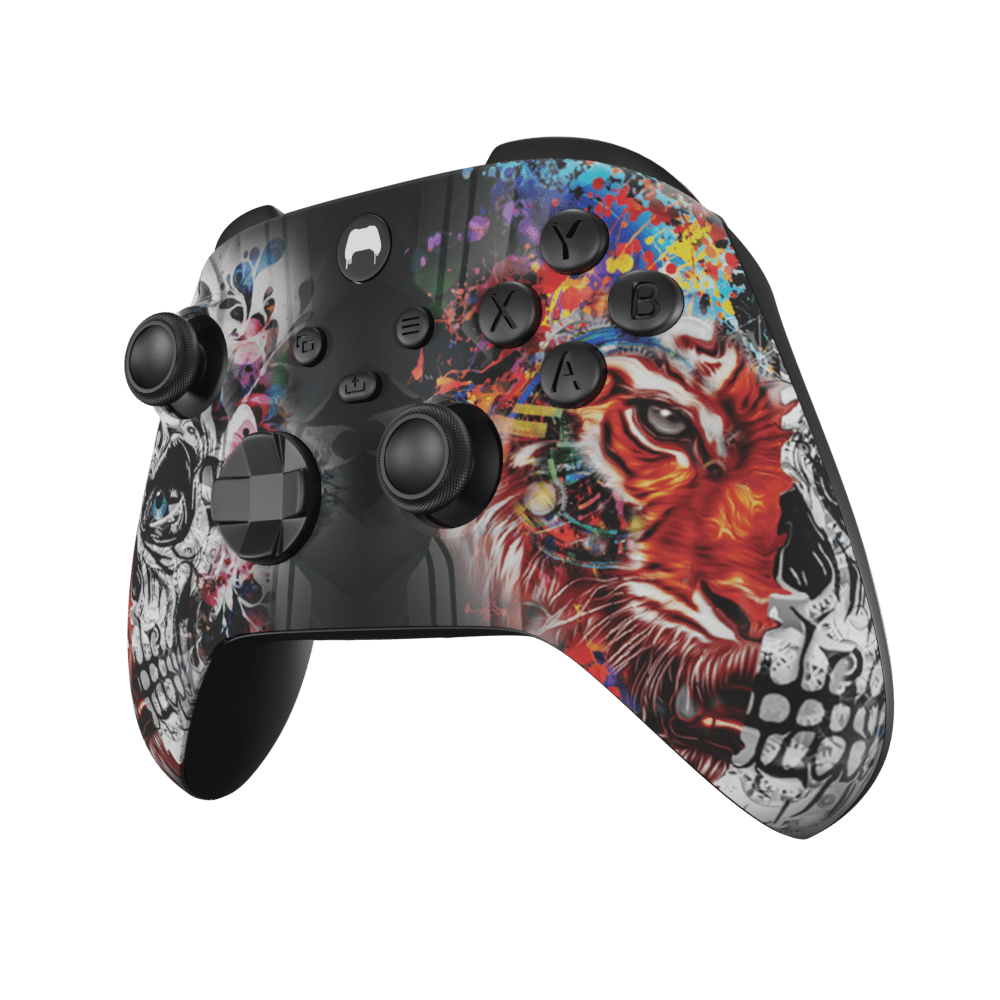 Xbox-Series-X-Custom-Controller-Tiger-Skull-Edition-2
