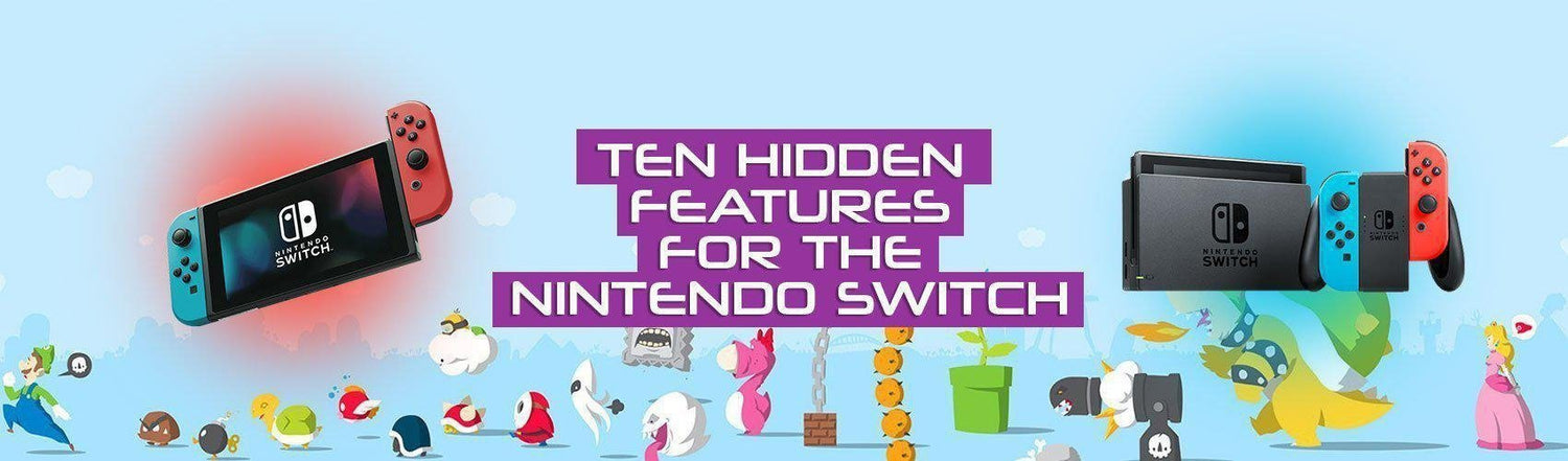 10 Hidden Features for the Nintendo Switch-Custom Controllers UK