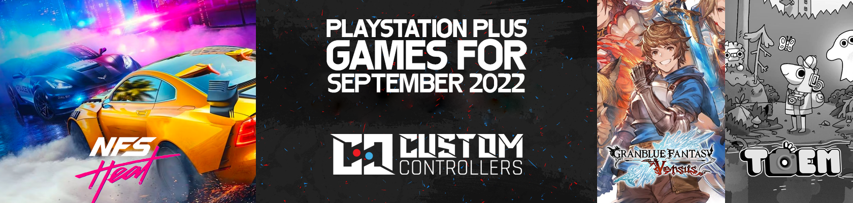 PS Plus Games September 2022-Custom Controllers UK