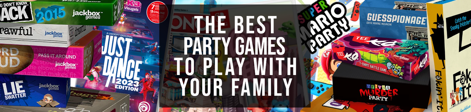 The Best Party Games to Play with Your Family-Custom Controllers UK