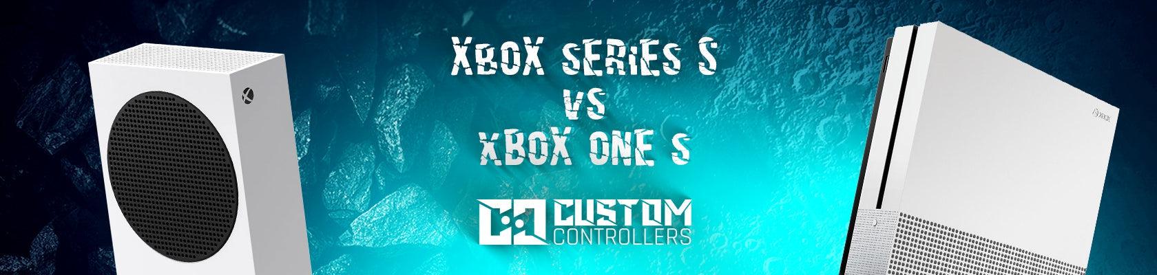 Microsoft Xbox Series S vs Microsoft Xbox One S-Custom Controllers UK