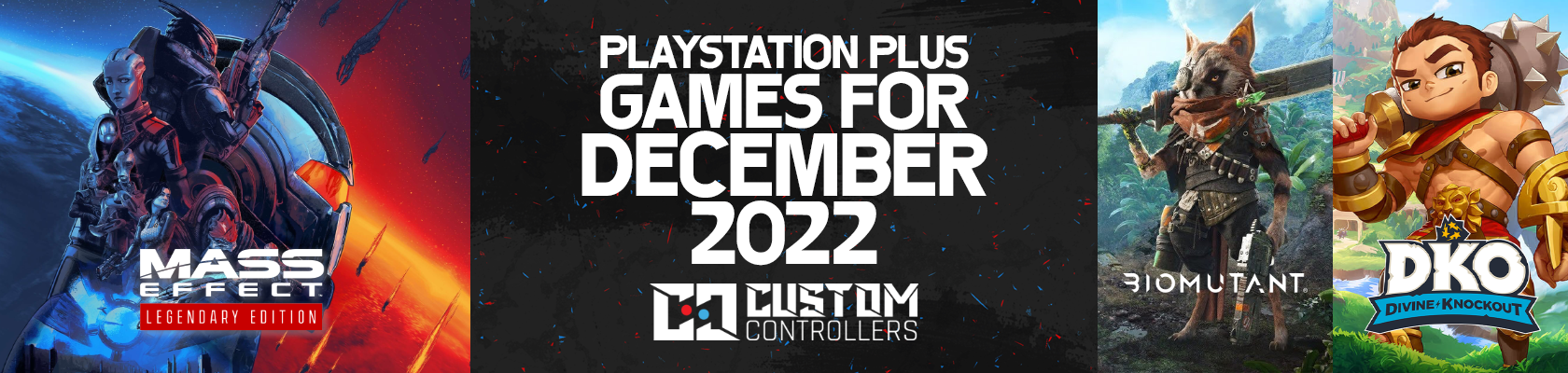 Free PS Plus Games December 2022-Custom Controllers UK