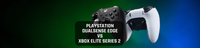 PS5 Dualsense Edge 대 Xbox Elite 시리즈 2- Custom Controllers UK