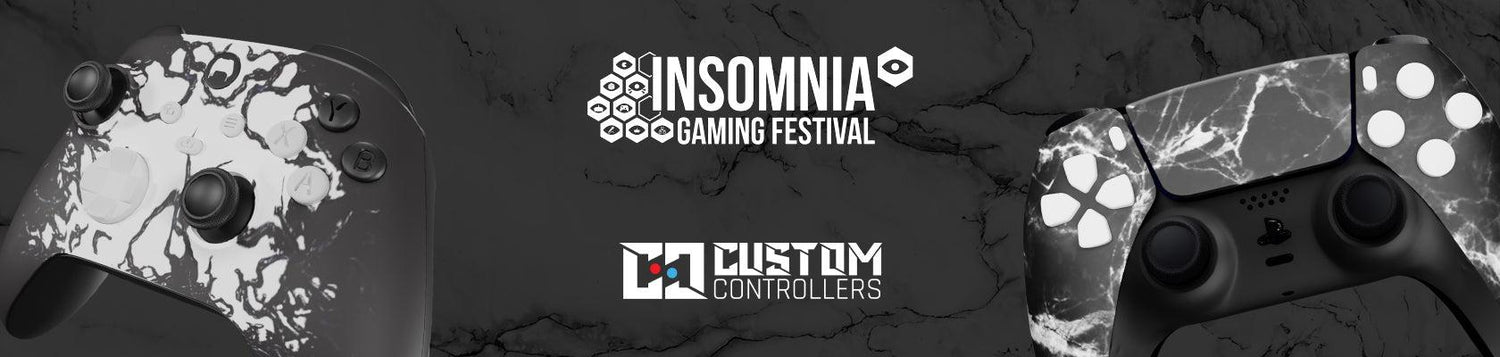 Meet us at Insomnia-Custom Controllers UK