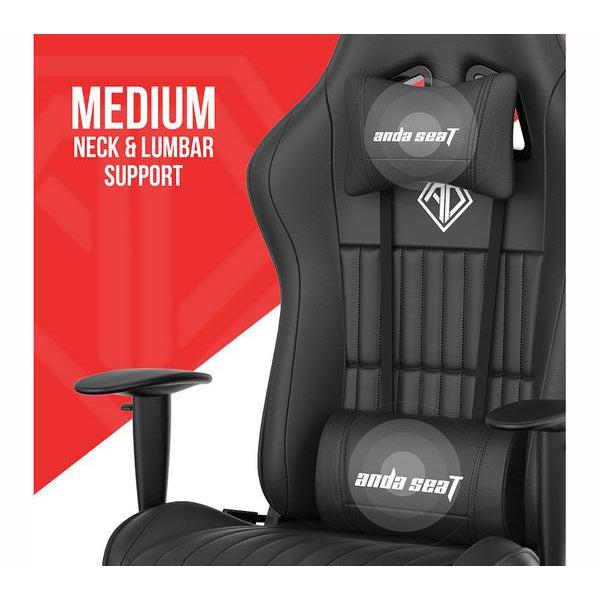 Anda Seat Jungle Series Faux Leather Gaming Chair - Black