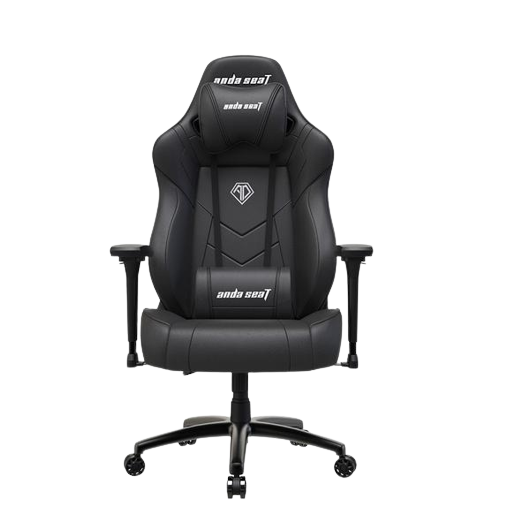 Anda Seat Dark Demon Faux Leather Gaming Chair - Black