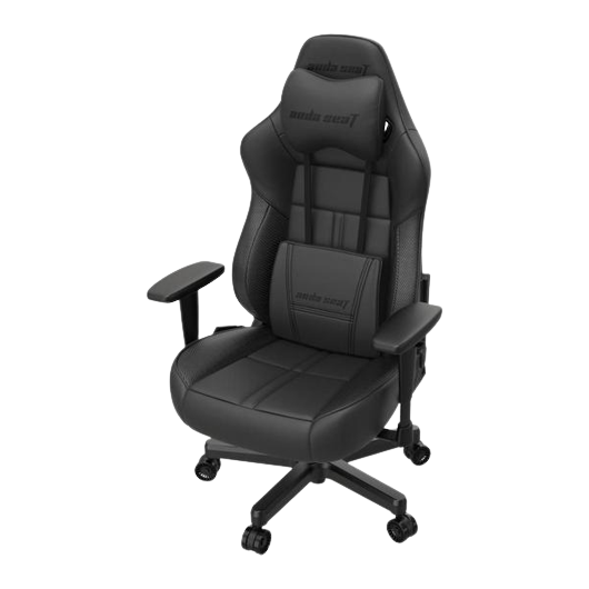 Anda Seat Dark Demon Faux Leather Gaming Chair - Black