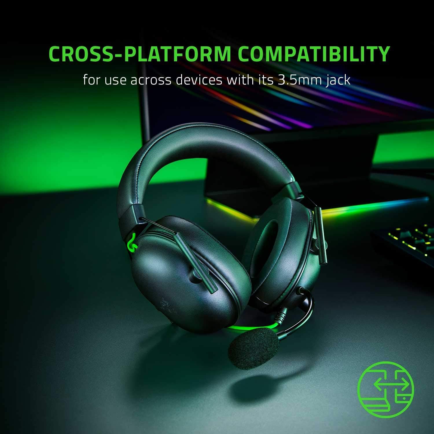 Razer BlackShark V2 X 7.1 Gaming Headset for Xbox - Black - Pristine