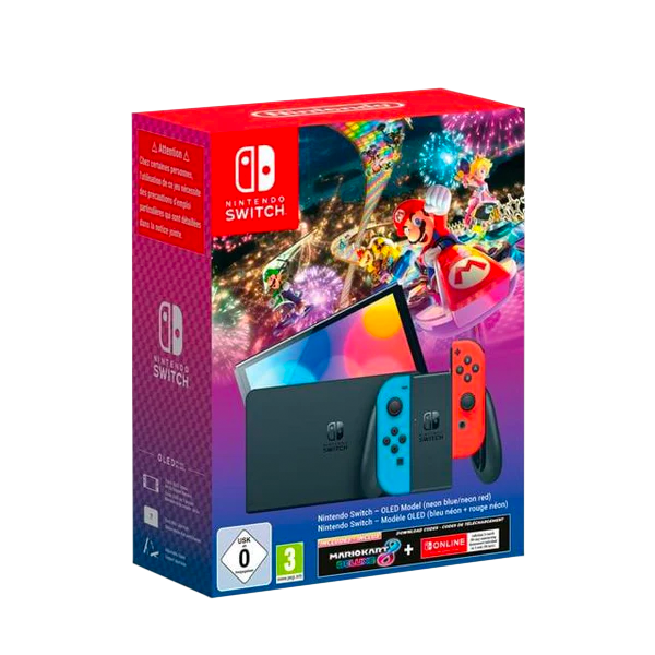Nintendo Switch OLED & Mario Kart 8 Deluxe Bundle