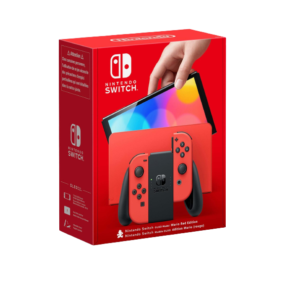 Nintendo Switch OLED - Mario Red Edition