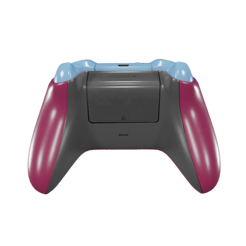 Xbox One Custom Controller - Claret and Blue Edition