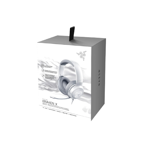 Razer Kraken X Multi-Platform Wired Gaming Headset - Mercury - New