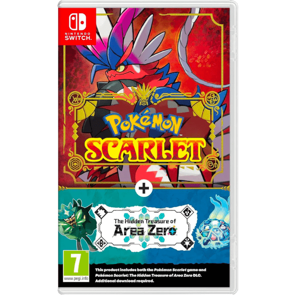 Pokemon Scarlet + The Hidden Treasure of Area Zero DLC