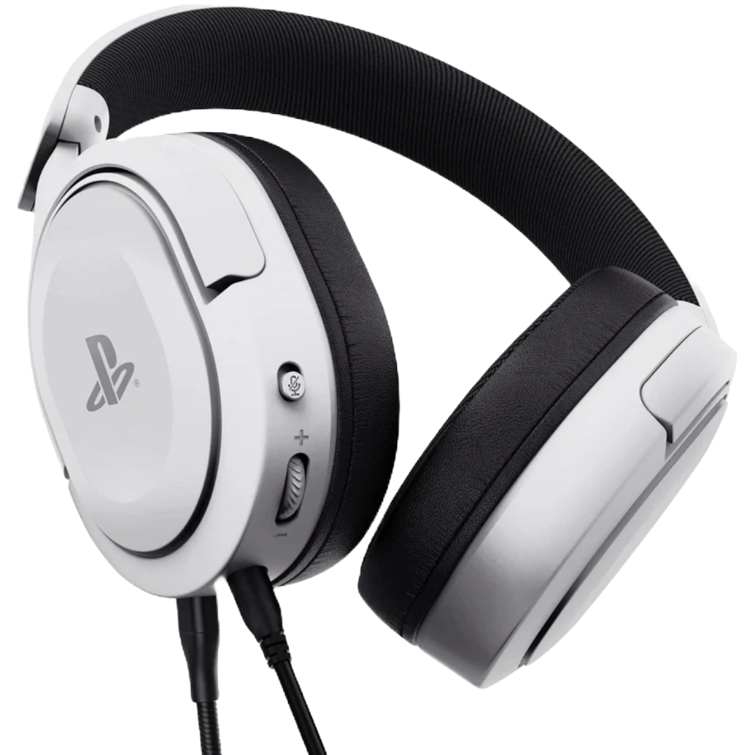 Trust GXT 498 Forta PS5 Wired Gaming Headset - White